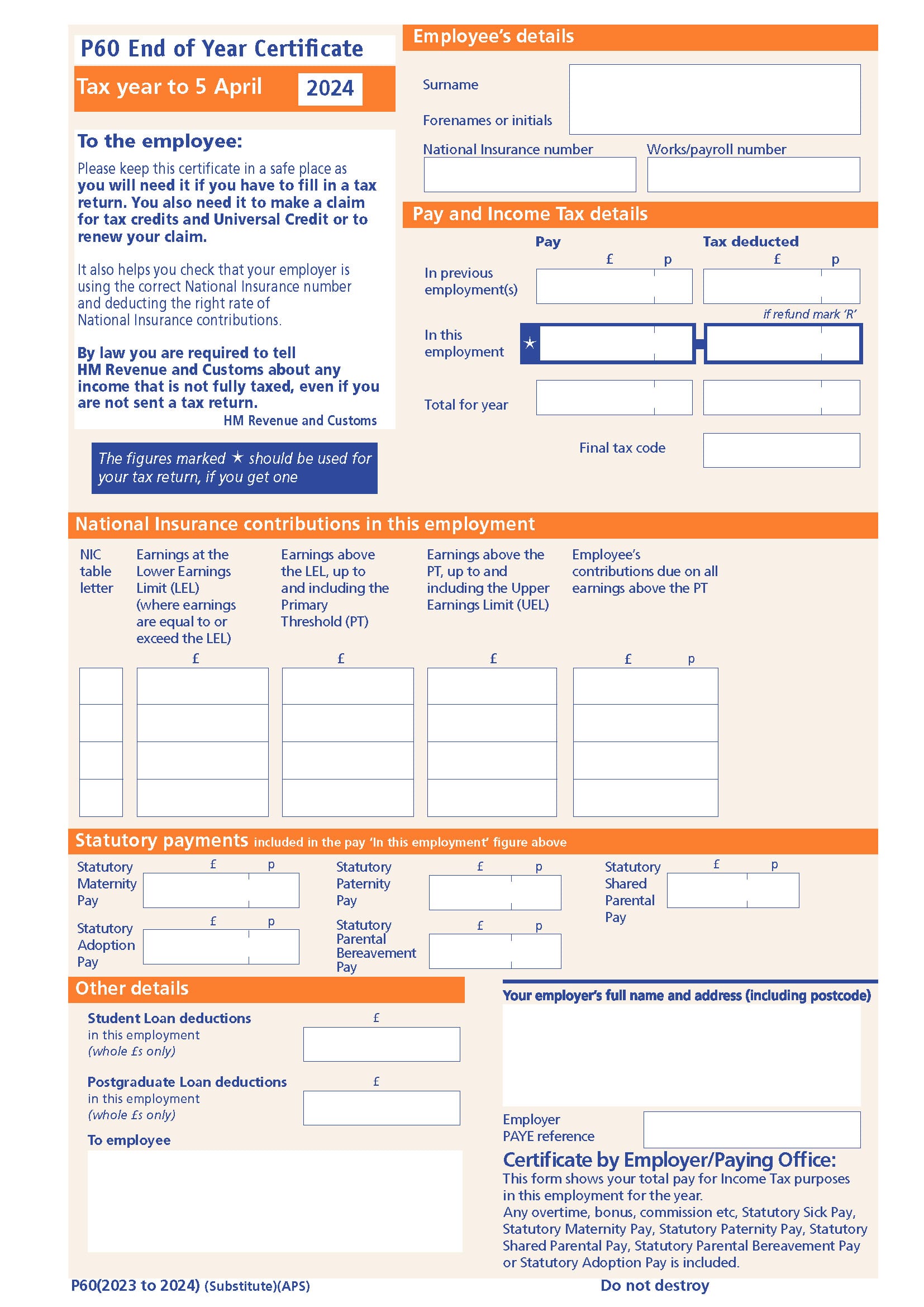 P60 The Payslip Shop p60-the-payslip-shop